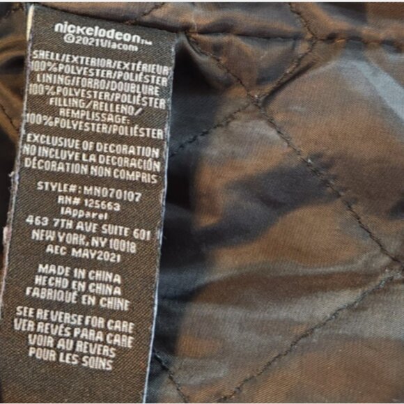 Members Only x Nickelodeon SpongeBob Hooded Jacket Quilted Lining - Picture 9 of 13